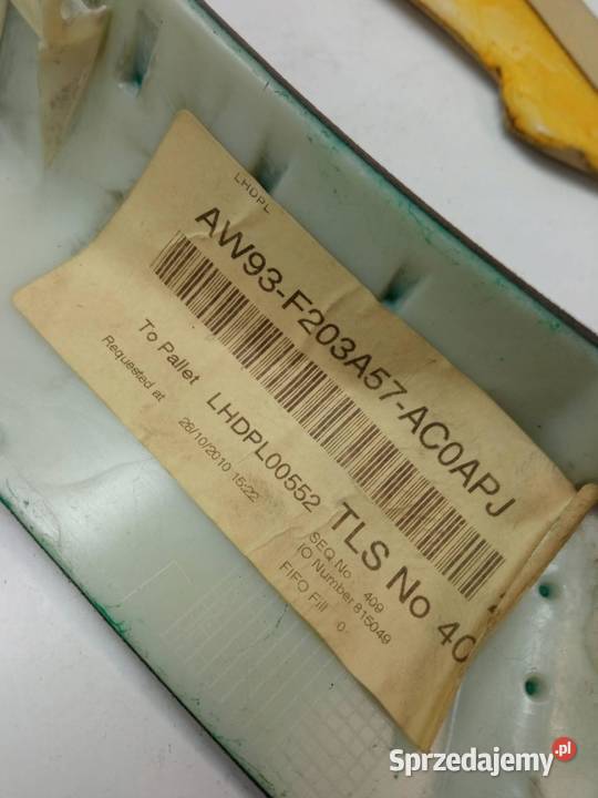 OSŁONA SŁUPKA A B C LEWA PRAWA KOMPLET SKÓRA osobowe sprzedam