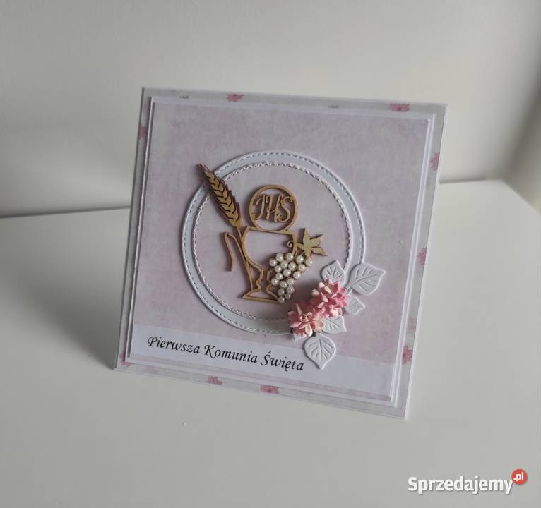 Kartka okolicznościowa ręcznie robiona na Łódź