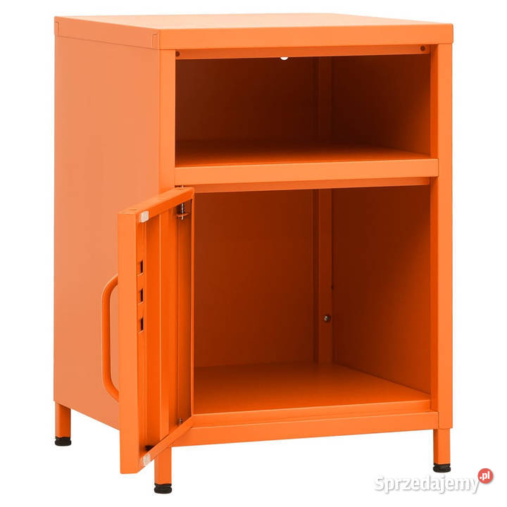 Szafka nocna pomarańczowa 35x35x51 stalowa mazowieckie Warszawa