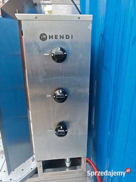 Opiekacz do kebaba gyrosa HENDI 143087 LPG 40 Góra