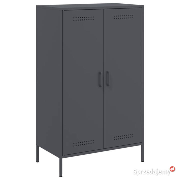 Szafka antracytowa 68x39x113 stal WM842966
