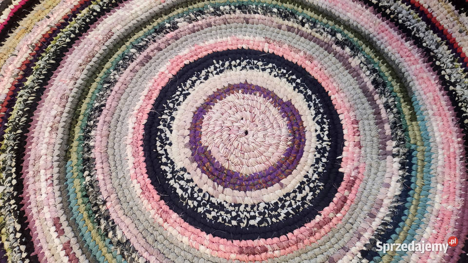 Chodnik dywanik 125 rękodzieło zero waste Łódź