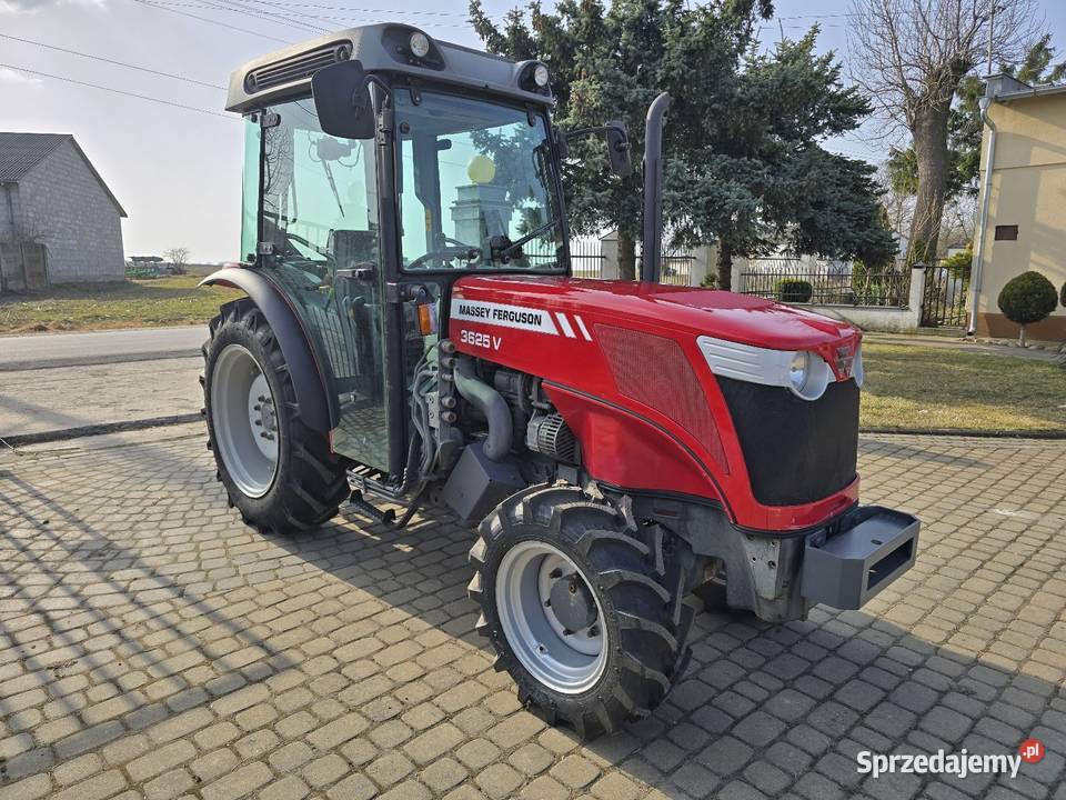 Ciągnik sadowniczy Massey Ferguson 3625V 4x4 mazowieckie sprzedam