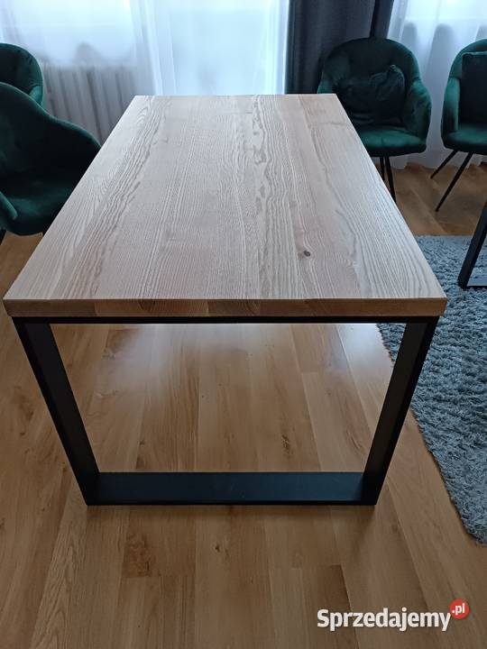 Stół Jesionowy Lite Drewno Loft