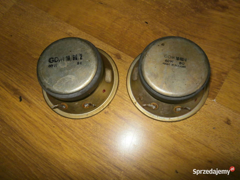 Głośniki GDM 1060 8ohm Tonsil do regeneracji 2 łódzkie