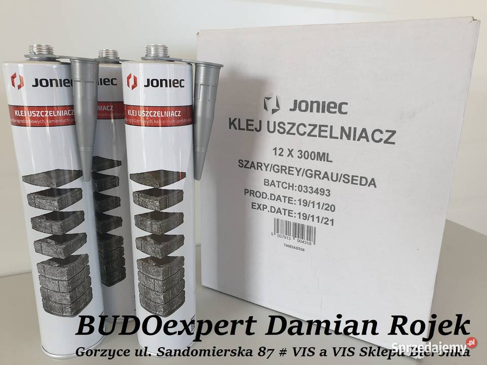 KLEJ JONIEC uszczelniacz do bloczków daszków op podkarpackie