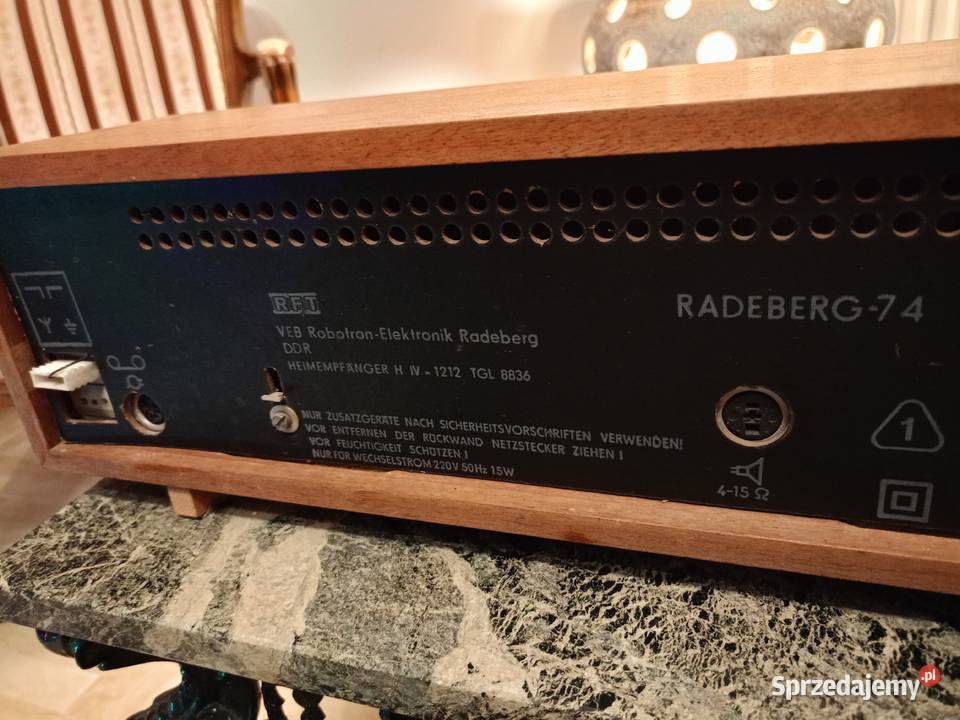 Zabytkowe Radio RADEBERG 74 Vintage Drawski Młyn