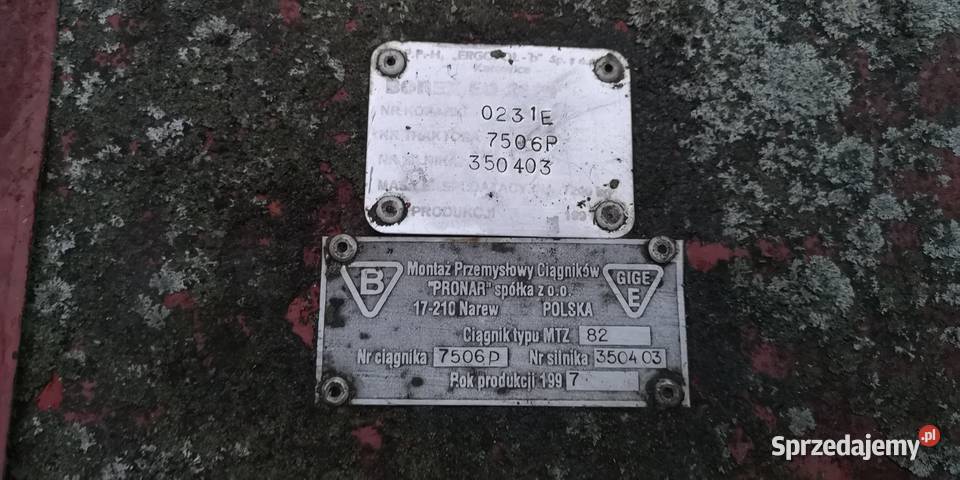 Mtz 82 koparko ładowarka Borex Teleśnica Oszwarowa