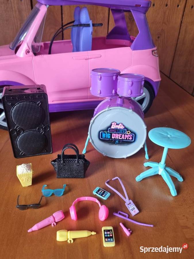 Samochód Barbie akcesoria Big City Warszawa