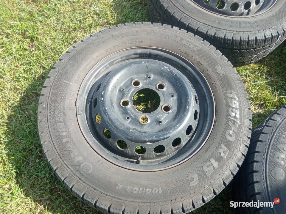 Sprzedam Komplet Opon Zimowych 15c Vw 5x130 Pozostałe