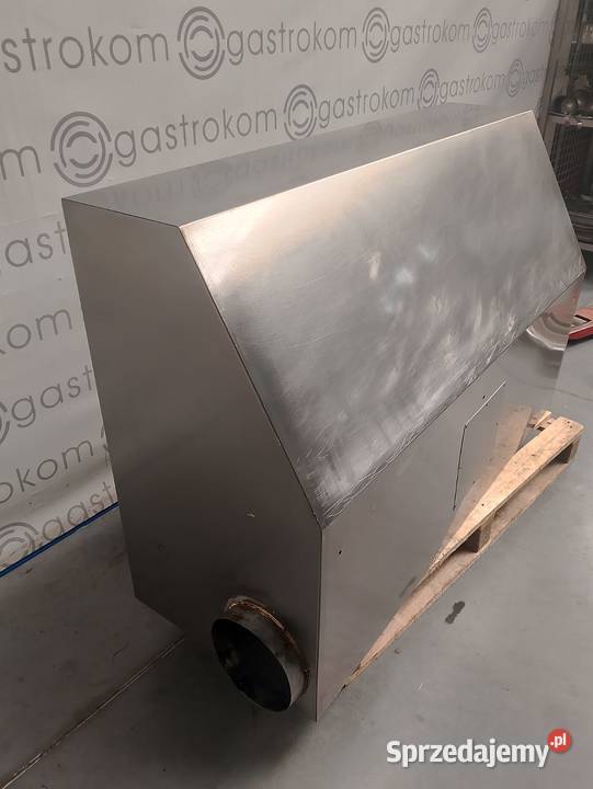 Okap przyścienny trapezowy z łapaczami 140x90x50 Wrocław