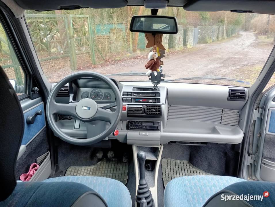 Fiat Cinquecento 900 1996r Czarne Blachy 83580km Kraków