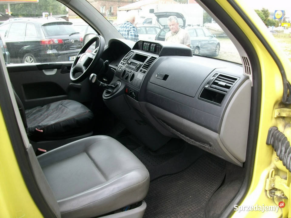 Volkswagen Transporter Sanitarka Przewozowa T5 żółty Katowice