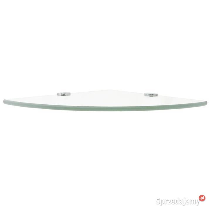 vidaXL Półka narożna z chromowanymi wspornikami mazowieckie sprzedam