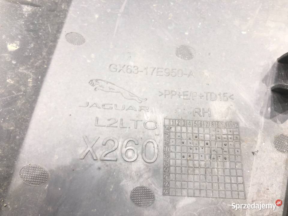 KIEROWNICA POWIETRZA PRAWA JAGUAR XF II