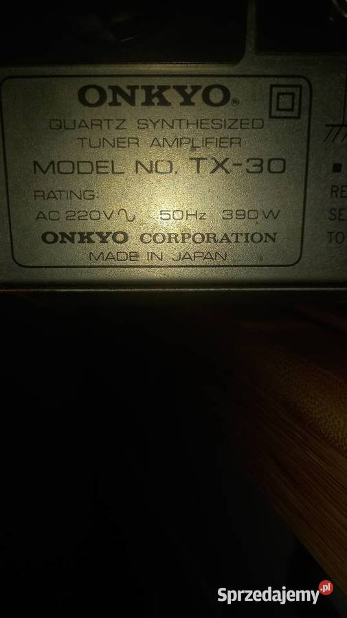 Amplituner onkyo tx 30 Kórnik