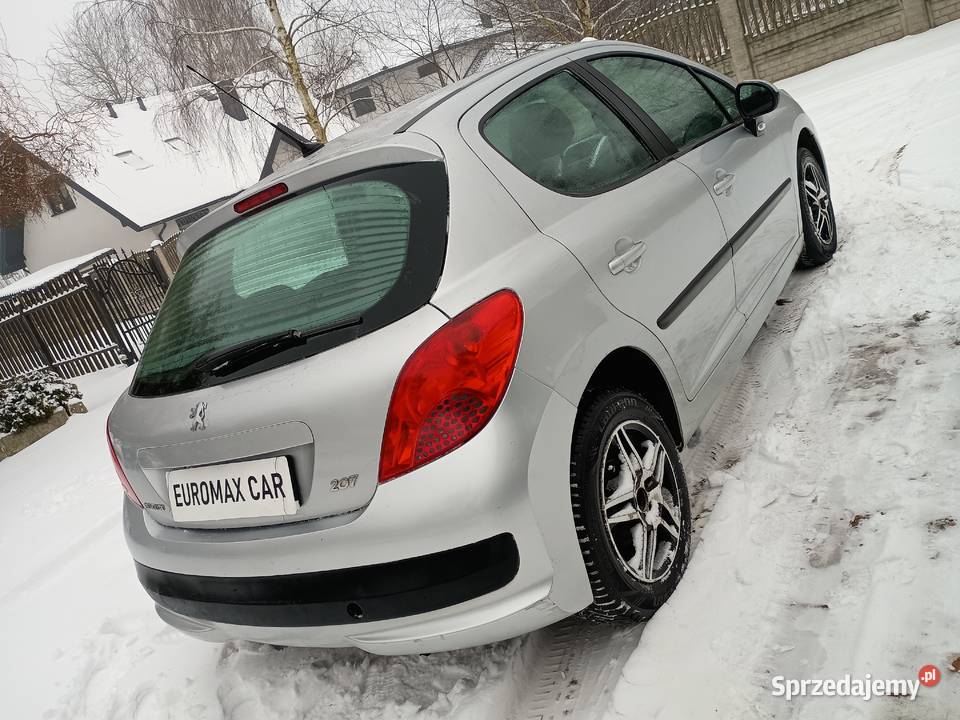 ZADBANY PEUGEOT 207 Z GAZEM