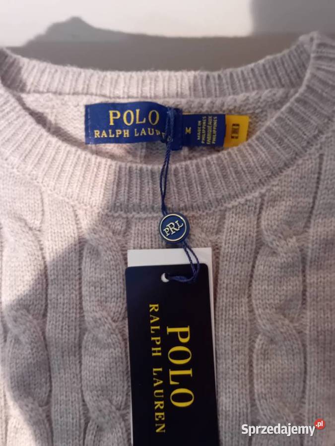 Szary sweter małopolskie Limanowa