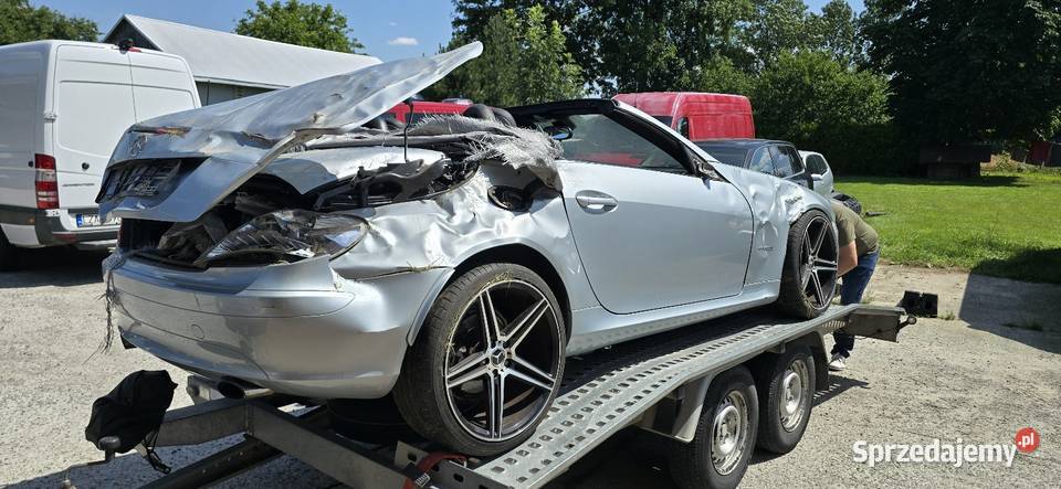 MercedesBenz SLK R171 18 TBLPG 2004 uszkodzony VAT marża lubelskie