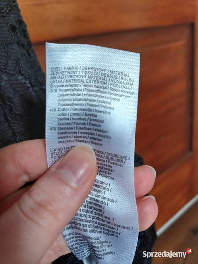 Sukienka czarna koronkowa Orsay rozmiar L Rzeszów