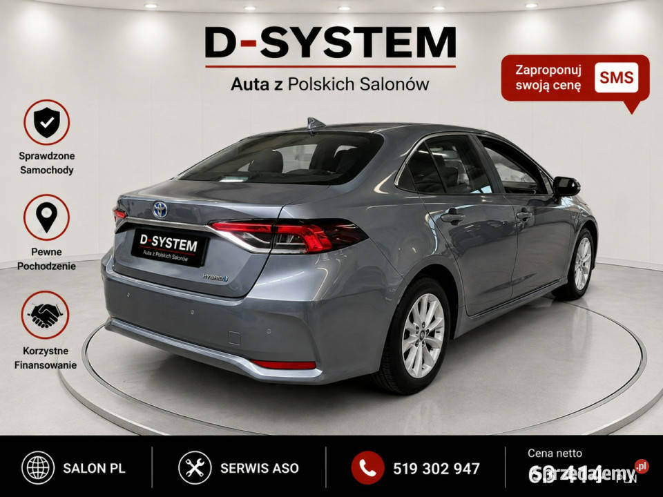Toyota Corolla 22 Salon Polska 18 HYBRID 1wł z tempomat Białystok sprzedam