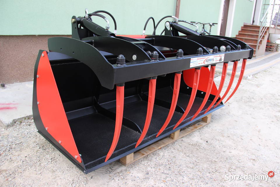 Łyżkokrokodyl szufla ładowacz czołowy AgroMil kujawsko-pomorskie Rogóźno