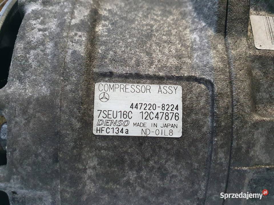 SPRĘŻARKA KLIMATYZACJI Mercedes W203 20 K osobowe Chełm sprzedam