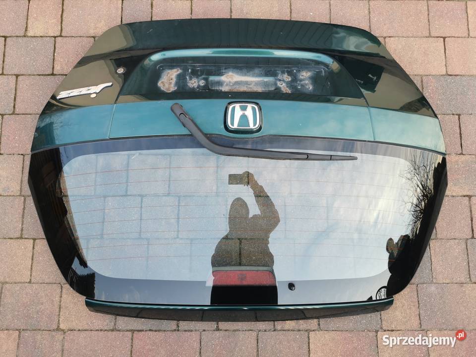 Klapa Bagażnika Szyba Honda Jazz II Zielona Karoseria