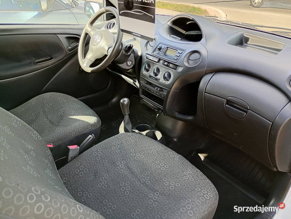 Toyota Yaris 10 Benz 2005r 180 przebieg Zero lubelskie Zamość