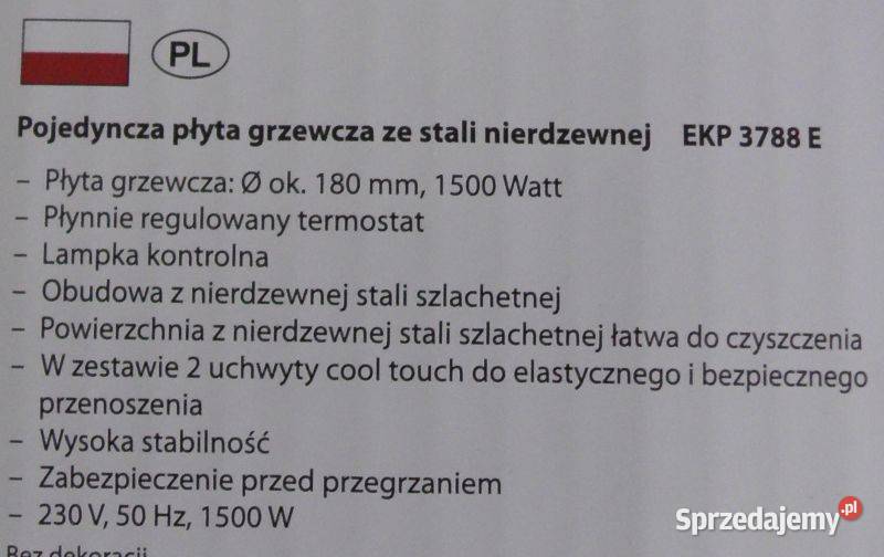 Kuchenka Elektryczna Przenośna CLATRONIC EKP dolnośląskie Wrocław