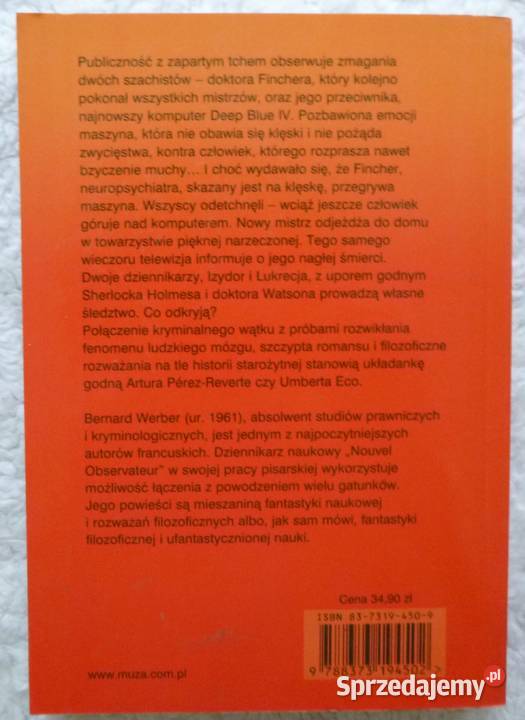 Ścisła tajemnica Bernard Werber literatura piękna - proza zagraniczna