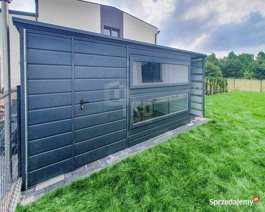Schowek Domek Ogrodowy 35x2m Wiata 1m 2x Okno Płock
