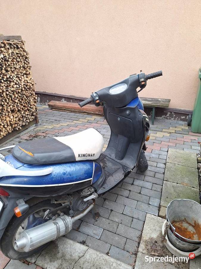 Skuter 50 przerobiony na 70 lubelskie