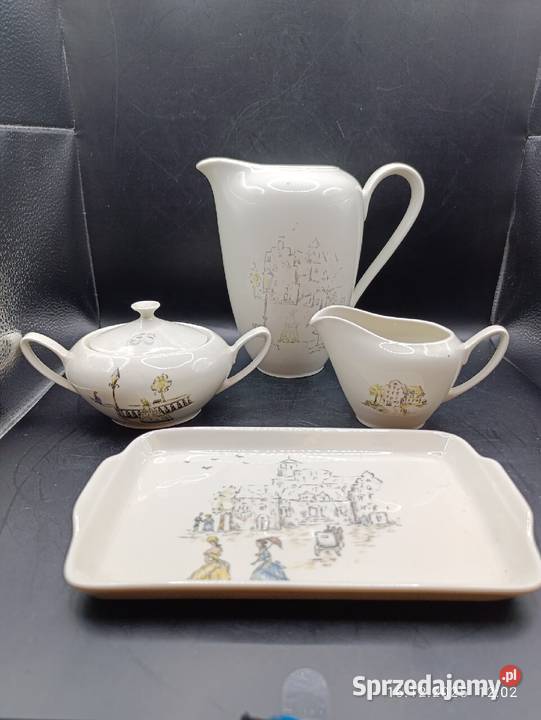 Zestaw porcelany Rheinfalz Montmartre sygnowany