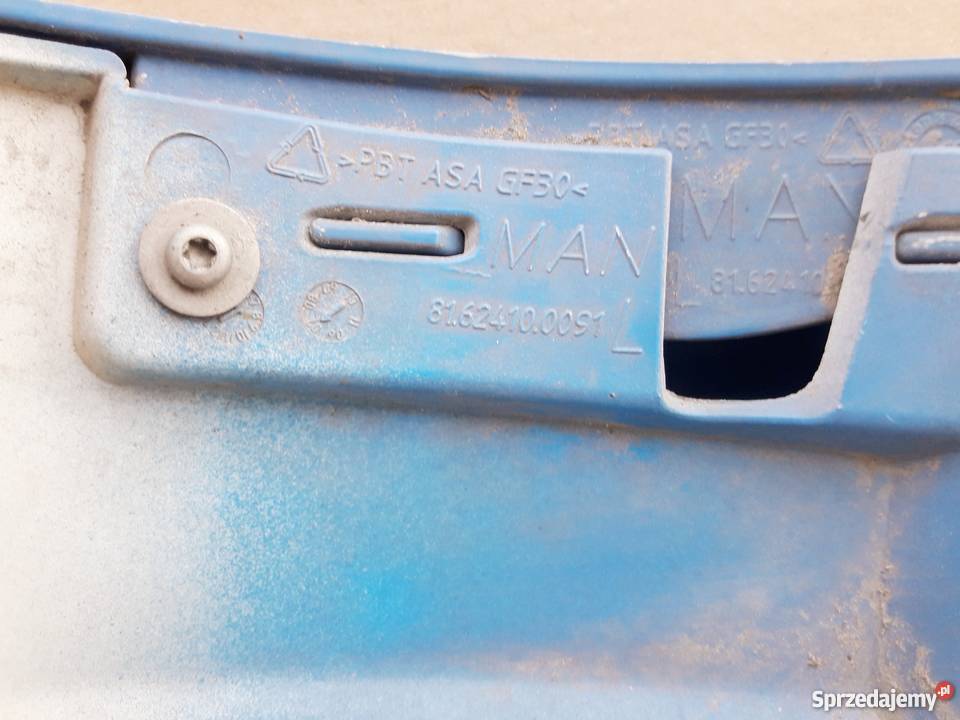 MAN TGA TGL TGM POLIK NAROŻNIK OWIEWKA LEWA lubuskie Bieleń sprzedam