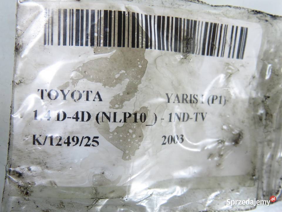 WTRYSKIWACZ TOYOTA YARIS I P1 14 D4D 0445110085 małopolskie