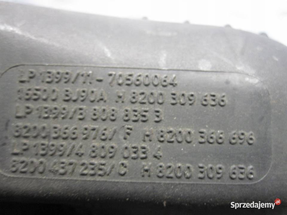 NISSAN JUKE I 13r obudowa filtra powietrza świętokrzyskie