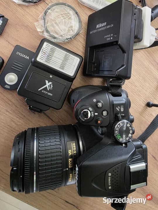Lustrzanka Nikon D5300 obiektyw 1855mm i sprzedam