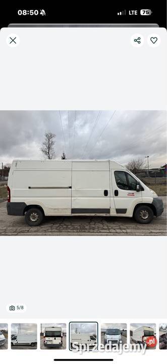 Fiat Ducato 23 Diesel 6 Biegow 120 Koni biały Kielce