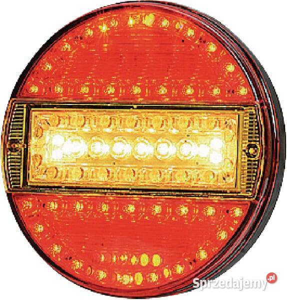 Lampa tylna zespolona LED okrągła 140 mm 1224V Kamionna