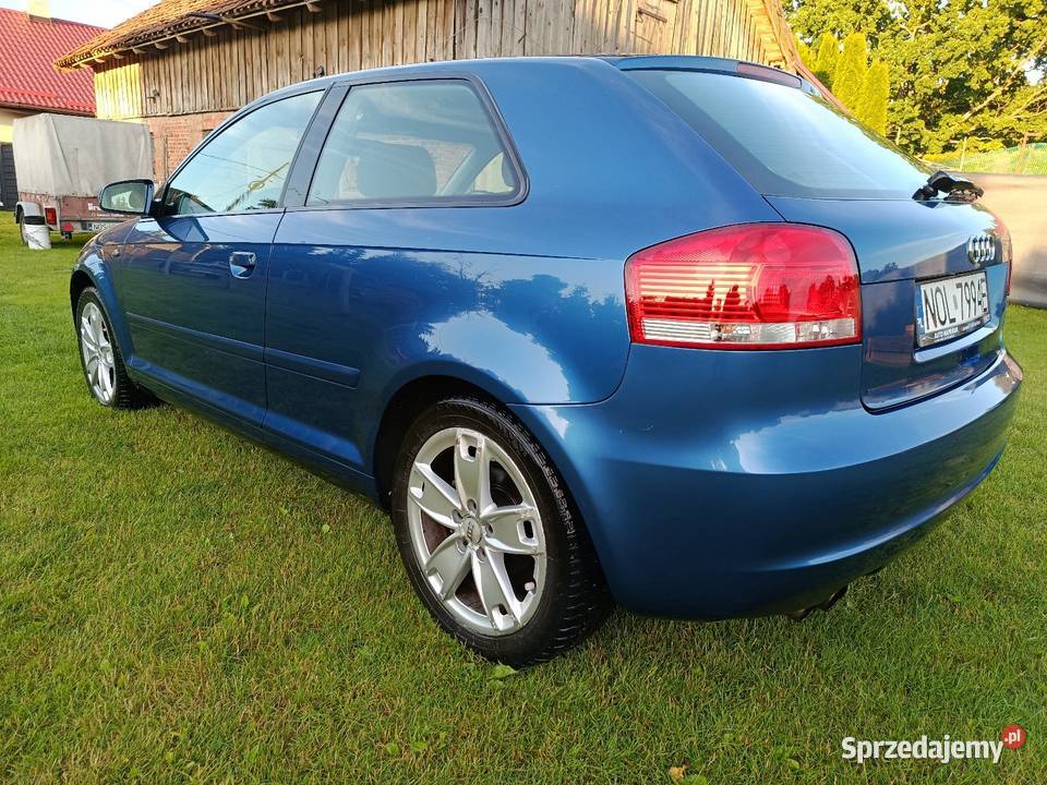 Audi A3 niebieski Orneta