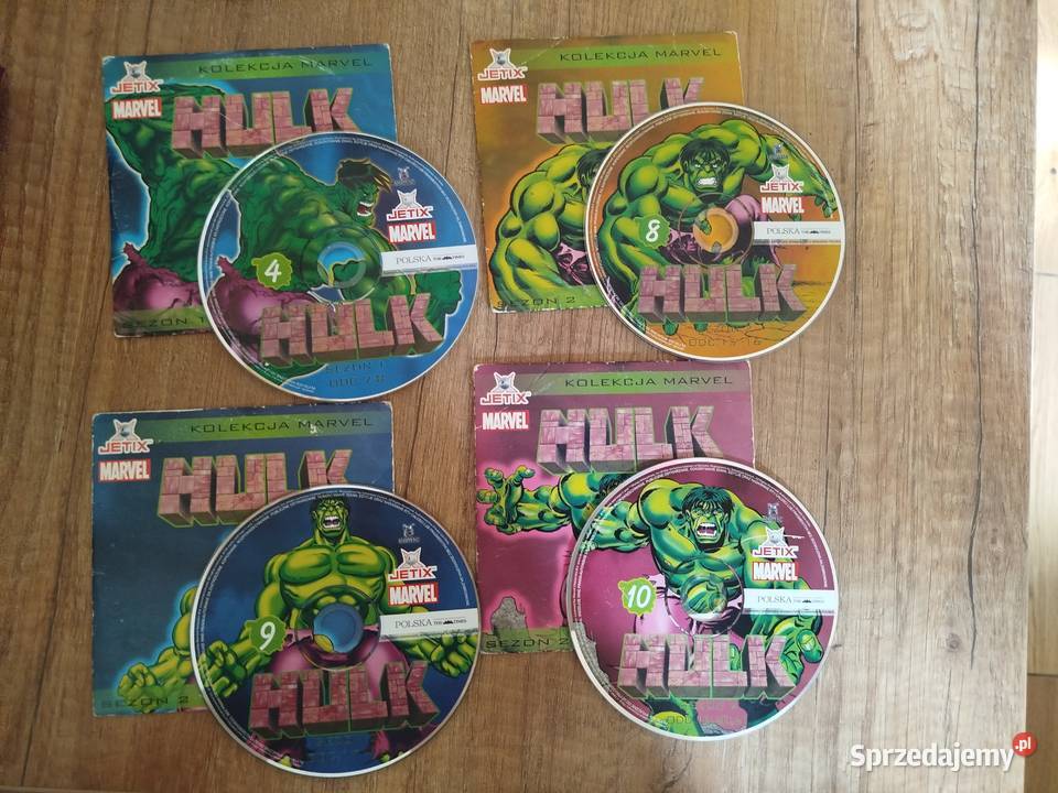 Kolekcja Marvel seria HULK 4 płyty sprzedam
