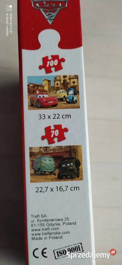puzzle auta 2 zyg zak zygzak mcquenn komplet Dla Dziecka Poznań