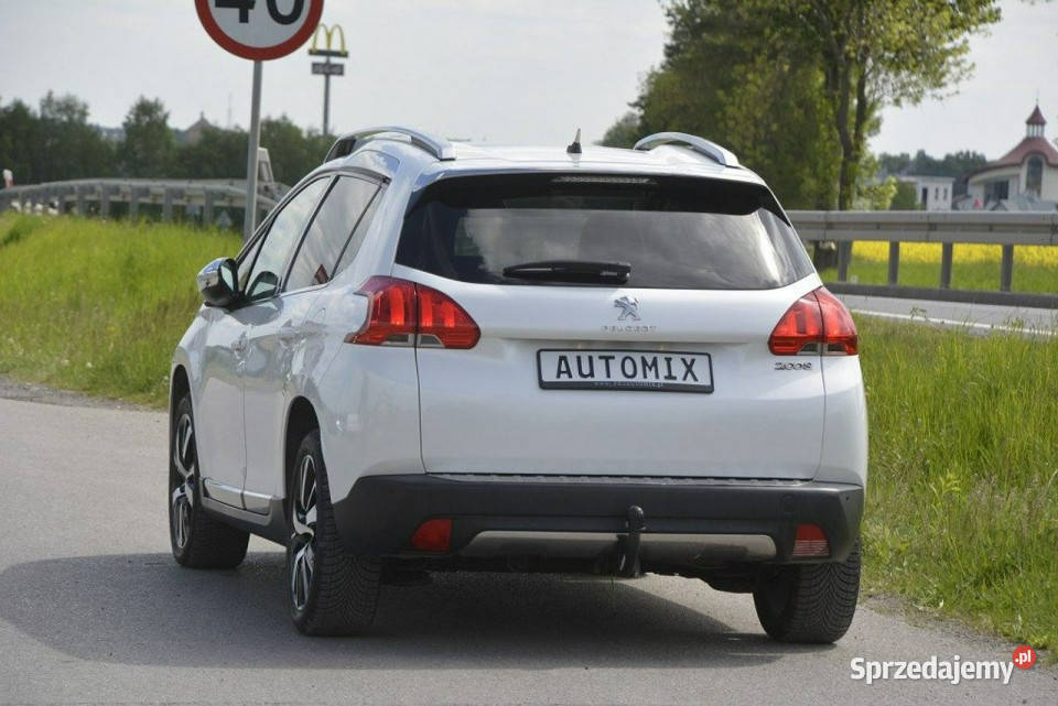 Peugeot 2008 16 Benzyna nawi gwarancja przebiegu centralny zamek
