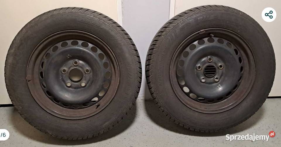 Dwa koła wielosezonowe zima 5x112 15 VW opony Wrocław sprzedam