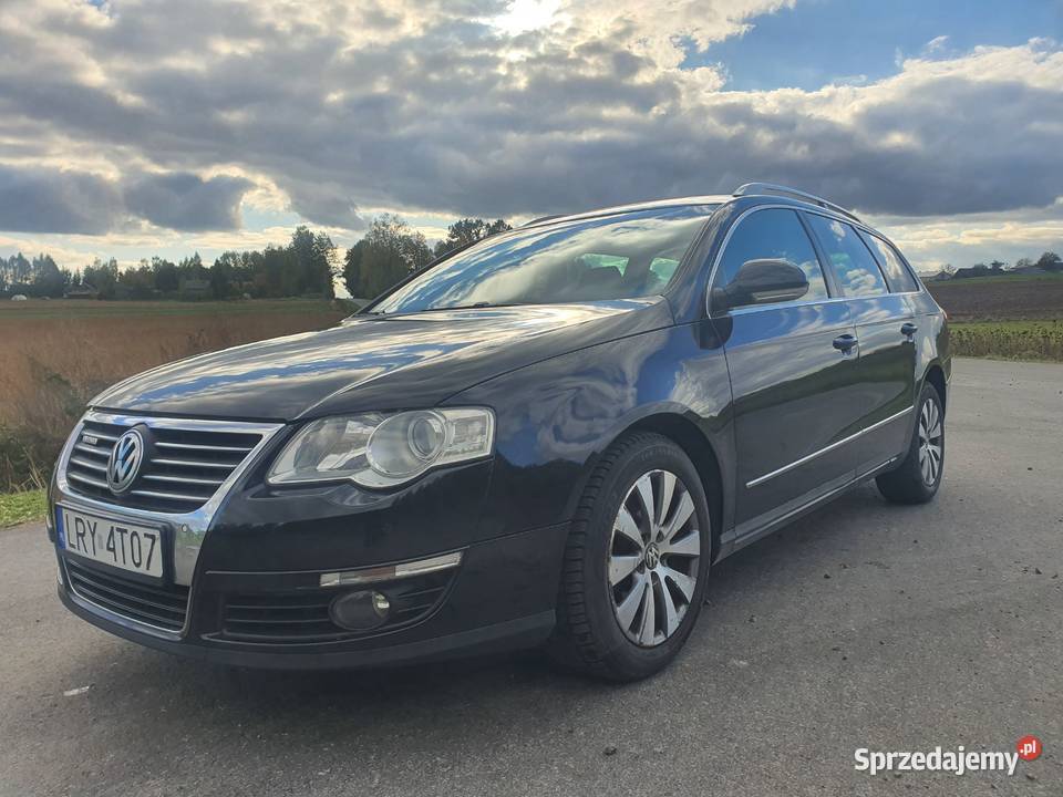 VW Passat b6 2008 r 19 TDI HAK Klima Brak rdzy diesel Samochody osobowe lubelskie Zamość