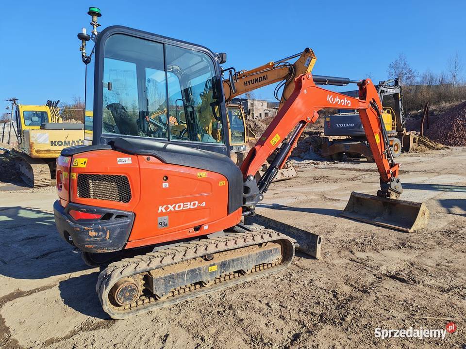 Kubota KX030 JCB Yanmar Kobelco Cat Takeuchi Cieszyn
