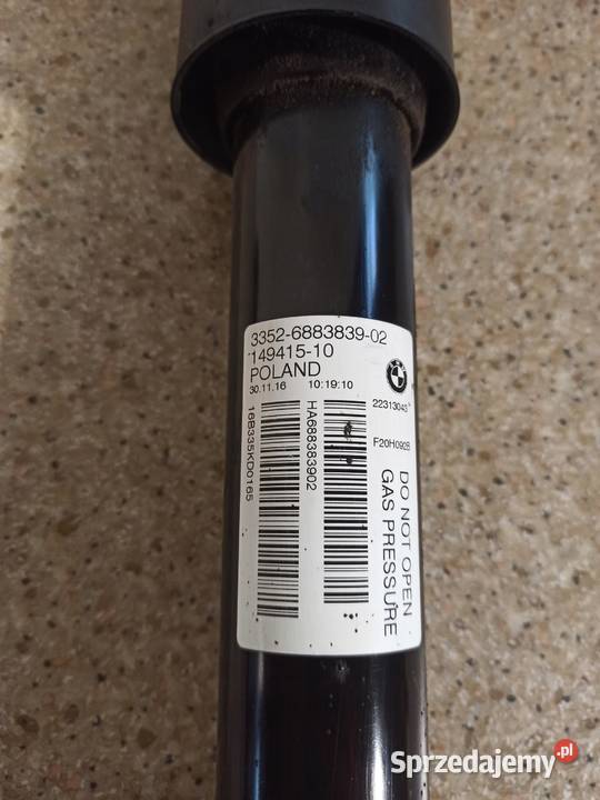 BMW F20 F21 AMORTYZATOR TYŁ TYLNY 6883839