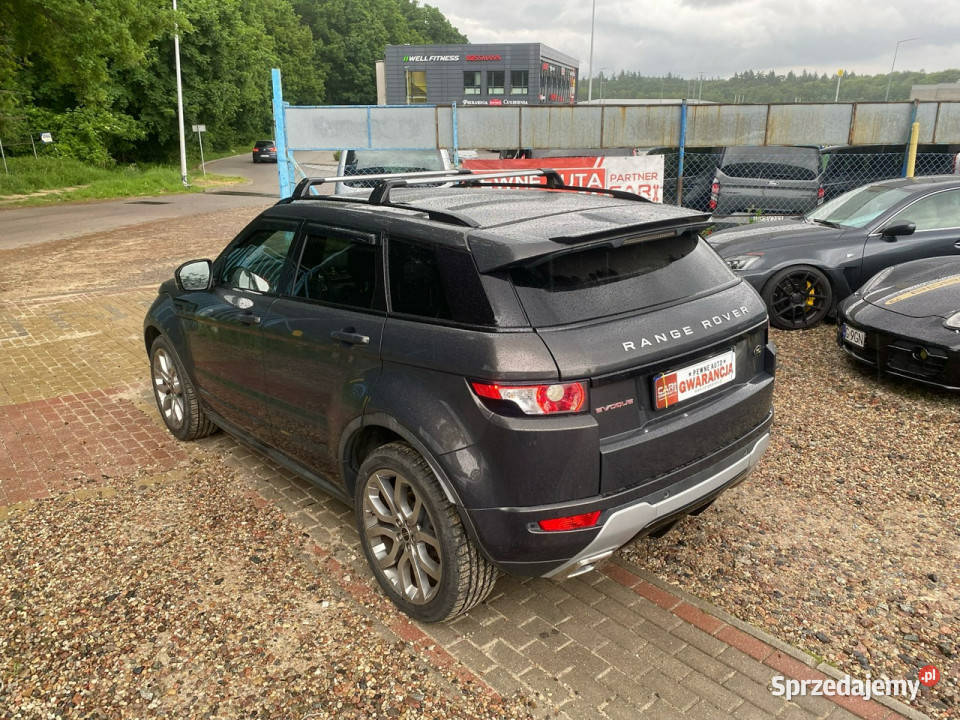 Land Rover Range Rover Evoque 20i benzautomat czarny Gdańsk sprzedam