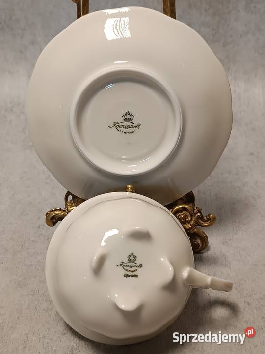 KOENIGSZELT Filiżanka Duet Charlotte Germany podlaskie Augustów sprzedam